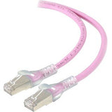 ALOGIC 1.5m Pink 10GbE Shielded CAT6A LSZH Network Cable