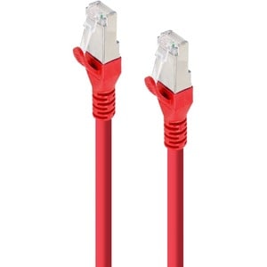 ALOGIC 1.5m Red 10G Shielded CAT6A LSZH network cable