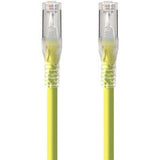 ALOGIC 1.5m Yellow 10G Shielded CAT6A LSZH network cable