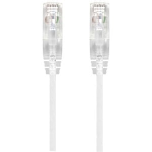 ALOGIC 0.30m White Ultra Slim Cat6 Network Cable UTP 28AWG - Series Alpha