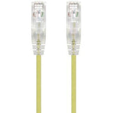 ALOGIC 0.30m Yellow Ultra Slim Cat6 Network Cable UTP 28AWG - Series Alpha