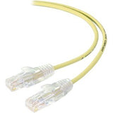 ALOGIC 0.30m Yellow Ultra Slim Cat6 Network Cable UTP 28AWG - Series Alpha