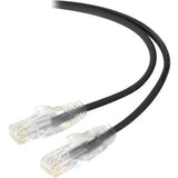 ALOGIC 0.50m Black Ultra Slim Cat6 Network Cable UTP 28AWG - Series Alpha