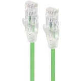 ALOGIC 0.50M GREEN ULTRA SLIM CAT6 NETWORK CABLE UTP 28AWG - SERIES ALPHA