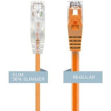 ALOGIC 0.50M ORANGE ULTRA SLIM CAT6 NETWORK CABLE UTP 28AWG - SERIES ALPHA