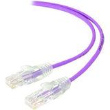 ALOGIC 0.50m Purple Ultra Slim Cat6 Network Cable UTP 28AWG - Series Alpha