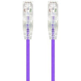 ALOGIC 0.50m Purple Ultra Slim Cat6 Network Cable UTP 28AWG - Series Alpha