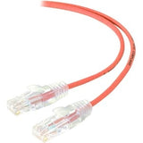 ALOGIC 0.50m Red Ultra Slim Cat6 Network Cable UTP 28AWG - Series Alpha