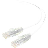 ALOGIC 0.50m White Ultra Slim Cat6 Network Cable UTP 28AWG - Series Alpha