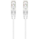 ALOGIC 0.50m White Ultra Slim Cat6 Network Cable UTP 28AWG - Series Alpha