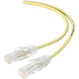 ALOGIC 0.50m Yellow Ultra Slim Cat6 Network Cable UTP 28AWG - Series Alpha