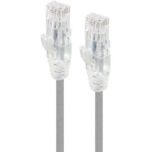 ALOGIC 1m Grey Ultra Slim Cat6 Network Cable UTP 28AWG - Series Alpha