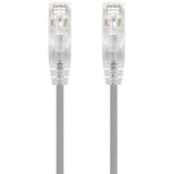 ALOGIC 1m Grey Ultra Slim Cat6 Network Cable UTP 28AWG - Series Alpha