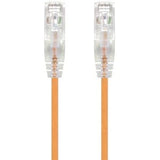 ALOGIC 1m Orange Ultra Slim Cat6 Network Cable UTP 28AWG - Series Alpha