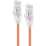 ALOGIC 1m Orange Ultra Slim Cat6 Network Cable UTP 28AWG - Series Alpha