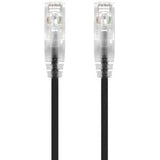 ALOGIC 1.5m Black Ultra Slim Cat6 Network Cable UTP 28AWG - Series Alpha