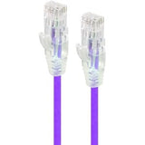 ALOGIC 1.5m Purple Ultra Slim Cat6 Network Cable UTP 28AWG - Series Alpha