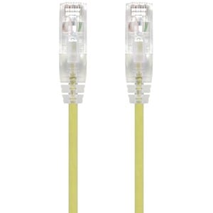 ALOGIC 1.5m Yellow Ultra Slim Cat6 Network Cable UTP 28AWG - Series Alpha