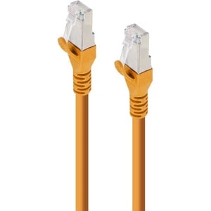 ALOGIC 10m Orange 10GbE Shielded CAT6A LSZH Network Cable