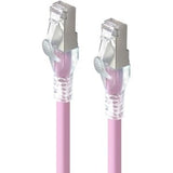 ALOGIC 10m Pink 10GbE Shielded CAT6A LSZH Network Cable