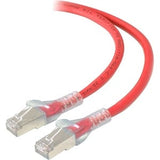 ALOGIC 10m Red 10GbE Shielded CAT6A LSZH Network Cable