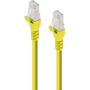 ALOGIC 10m Yellow 10G Shielded CAT6A LSZH Network Cable