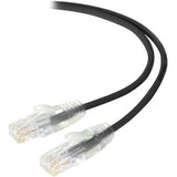 ALOGIC 0.30m Black Ultra Slim Cat6 Network Cable UTP 28AWG - Series Alpha