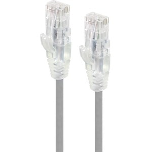 ALOGIC 0.30m Grey Ultra Slim Cat6 Network Cable UTP 28AWG - Series Alpha