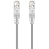 ALOGIC 0.30m Grey Ultra Slim Cat6 Network Cable UTP 28AWG - Series Alpha