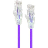 ALOGIC 0.30m Purple Ultra Slim Cat6 Network Cable UTP 28AWG - Series Alpha