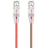 ALOGIC 0.30m Red Ultra Slim Cat6 Network Cable UTP 28AWG - Series Alpha