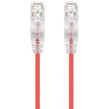 ALOGIC 3m Red Ultra Slim Cat6 Network Cable UTP 28AWG - Series Alpha