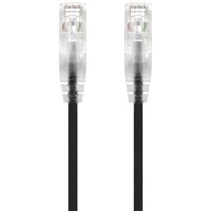 ALOGIC 5m Black Ultra Slim Cat6 Network Cable UTP 28AWG - Series Alpha