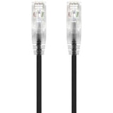 ALOGIC 5m Black Ultra Slim Cat6 Network Cable UTP 28AWG - Series Alpha