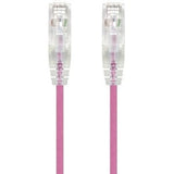 ALOGIC 5m Pink Ultra Slim Cat6 Network Cable UTP 28AWG - Series Alpha