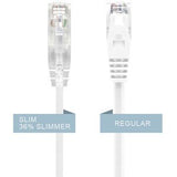 ALOGIC 5M WHITE ULTRA SLIM CAT6 NETWORK CABLE UTP 28AWG - SERIES ALPHA