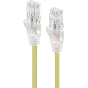 ALOGIC 5m Yellow Ultra Slim Cat6 Network Cable UTP 28AWG - Series Alpha