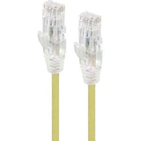 ALOGIC 5m Yellow Ultra Slim Cat6 Network Cable UTP 28AWG - Series Alpha