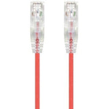 ALOGIC 1m Red Ultra Slim Cat6 Network Cable UTP 28AWG - Series Alpha