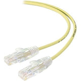 ALOGIC 1m Yellow Ultra Slim Cat6 Network Cable UTP 28AWG - Series Alpha