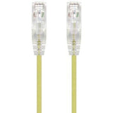 ALOGIC 1m Yellow Ultra Slim Cat6 Network Cable UTP 28AWG - Series Alpha