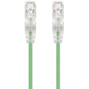 ALOGIC 2m Green Ultra Slim Cat6 Network Cable UTP 28AWG - Series Alpha