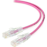 ALOGIC 2m Pink Ultra Slim Cat6 Network Cable UTP 28AWG - Series Alpha