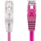 ALOGIC 2m Pink Ultra Slim Cat6 Network Cable UTP 28AWG - Series Alpha