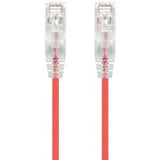 ALOGIC 2m Red Ultra Slim Cat6 Network Cable UTP 28AWG - Series Alpha