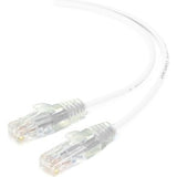 ALOGIC 2m White Ultra Slim Cat6 Network Cable UTP 28AWG - Series Alpha