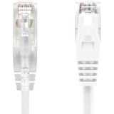 ALOGIC 2m White Ultra Slim Cat6 Network Cable UTP 28AWG - Series Alpha