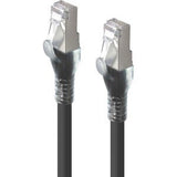 ALOGIC 0.3m Black 10G Shielded CAT6A LSZH Network Cable