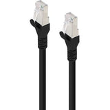 ALOGIC 0.3m Black 10G Shielded CAT6A LSZH Network Cable