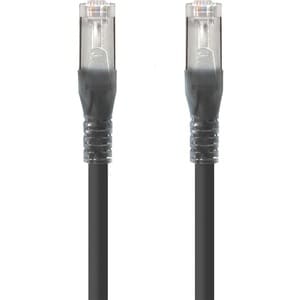 ALOGIC 0.3m Black 10G Shielded CAT6A LSZH Network Cable